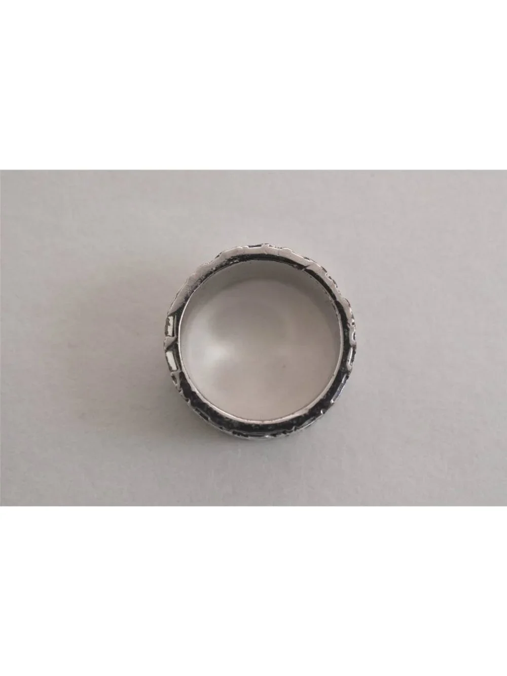 Dior Trotter Ring Usa Silver Blue CD